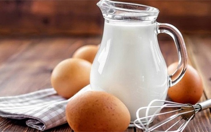Người bệnh nên hạn chế ăn sữa, trứng