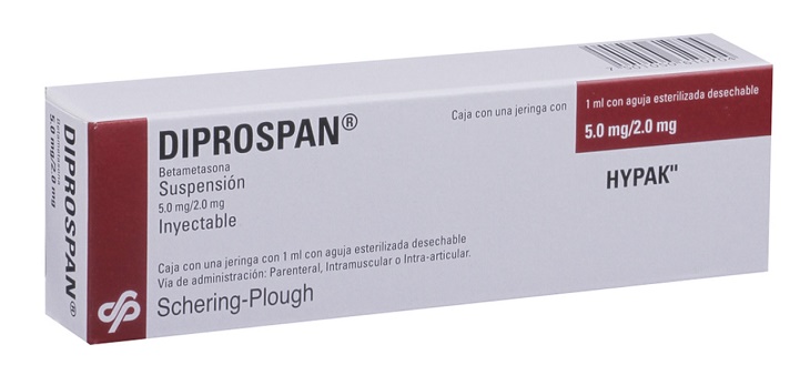 Hình ảnh thuốc tiêm chữa viêm khớp Diprospan loại 1ml phổ biến trên thị trường