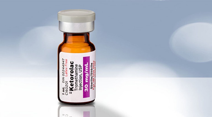 Hình ảnh thuốc tiêm Ketorolac giúp giảm đau chống viêm không chứa steroid