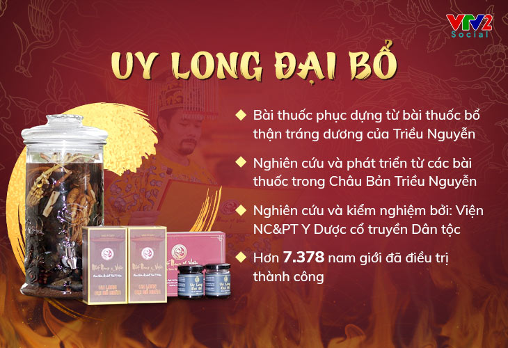 Uy Long Dai Bo - A remedy chosen by many men