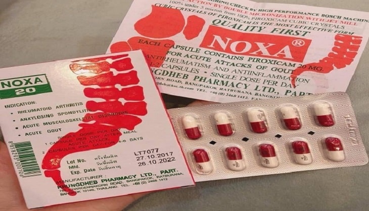 Sử dụng Noxa 20 có thể nhanh chóng điều trị các bệnh xương khớp chỉ sau khoảng 1 tuần 