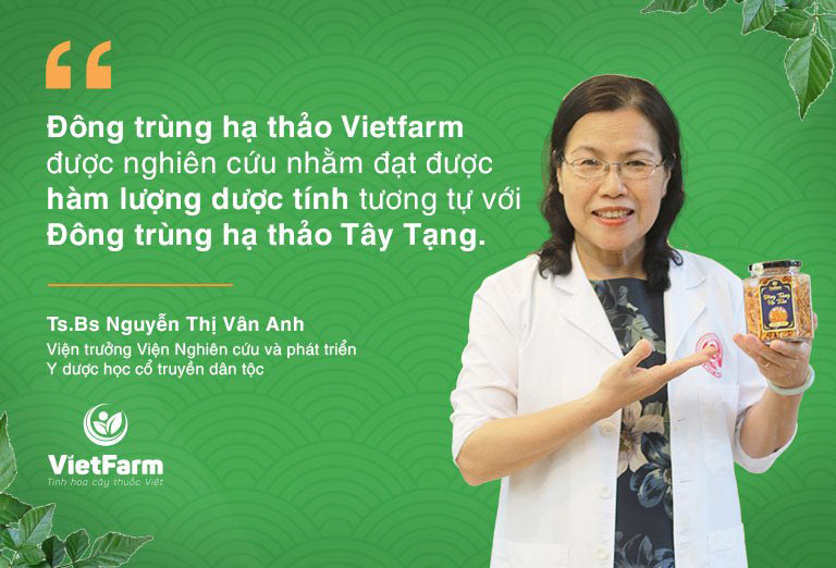 TS.BS Nguyễn Thị Vân Anh ấn tượng sâu sắc với đơn vị nuôi cấy ĐTHT Vietfarm