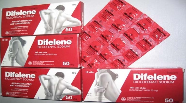 Thuốc Difelene điều trị viêm khớp cổ chân hiệu quả