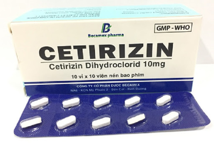 Thuốc kháng histamin H1 dành cho trẻ bị nổi mề đay