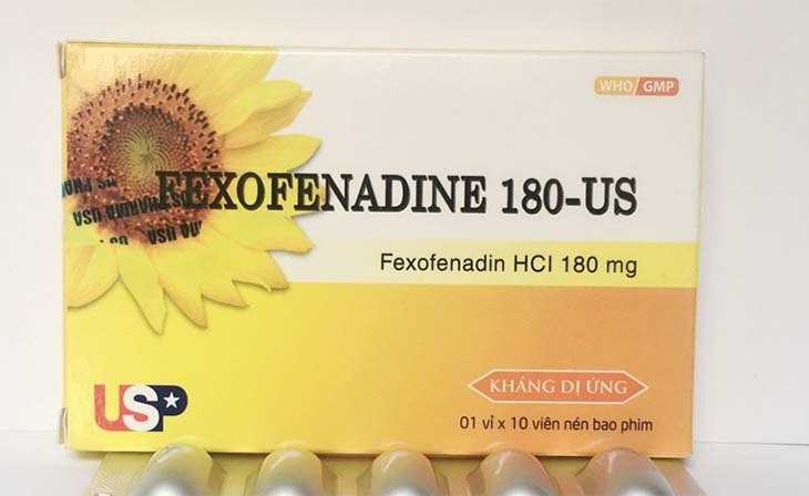 Fexofenadine được chỉ định trong điều trị dị ứng