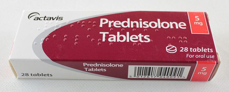 Thuốc chữa mề đay Prednisolon 5mg
