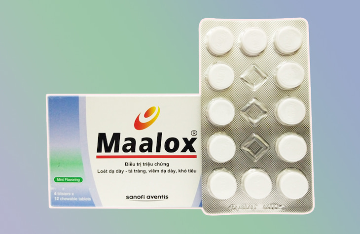Maalox là sự phối hợp của hai hydroxyd có tác dụng trung hòa axit dịch vị