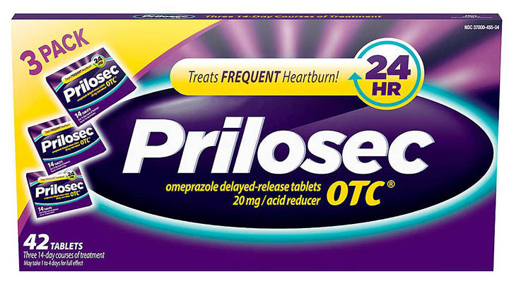 Prilosec OTC là sản phẩm chữa đau dạ dày có nguồn gốc từ Mỹ