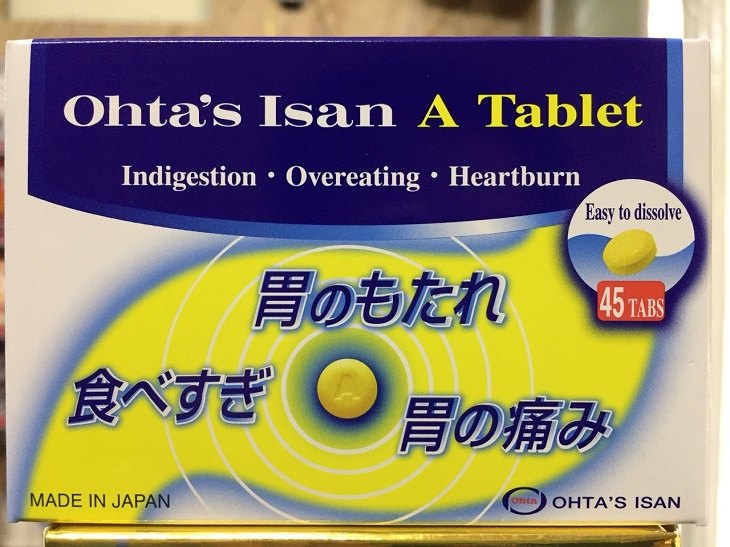 Ohta’s Isan A Tablet hỗ trợ điều trị bệnh dạ dày an toàn, hiệu quả, ít tác dụng phụ