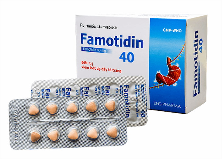 Famotidin có hoạt lực kháng tiết acid rất mạnh