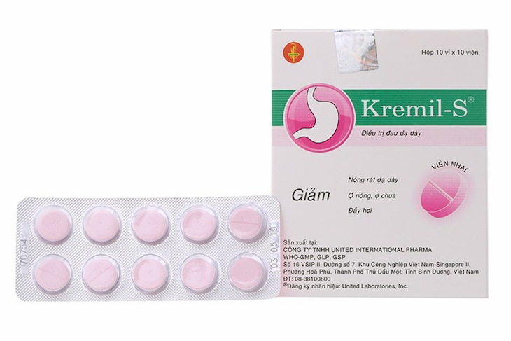 Kremil-S được xem là an toàn cho phụ nữ có thai và cho con bú nếu không dùng liều cao kéo dài.