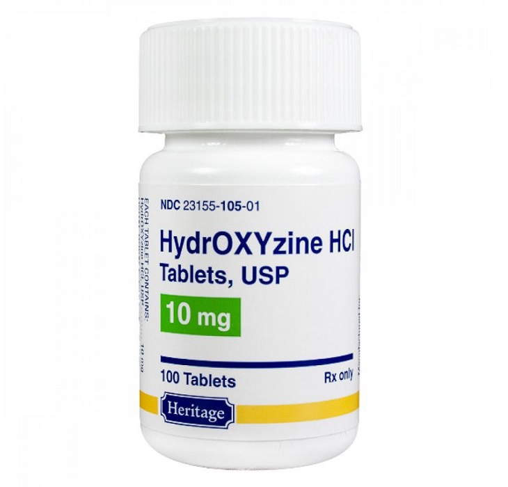 Thuốc dạng uống chữa bệnh da liễu Hydroxyzine
