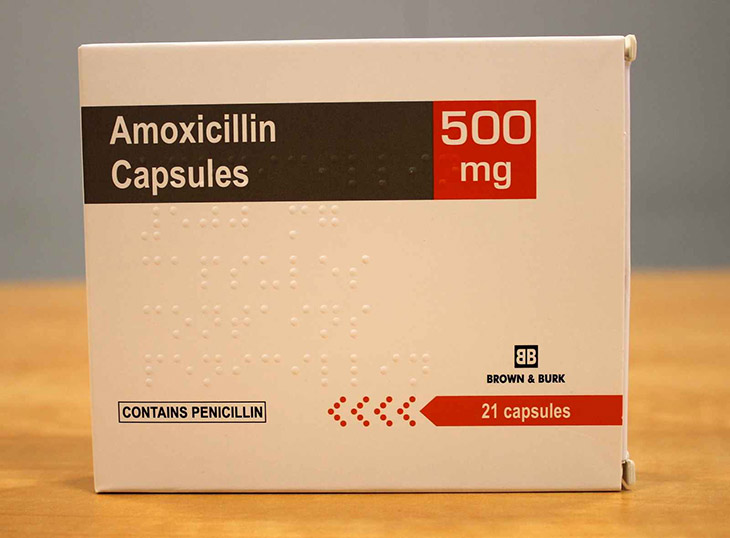 Thuốc đặc trị viêm loét dạ dày tá tràng Amoxicillin