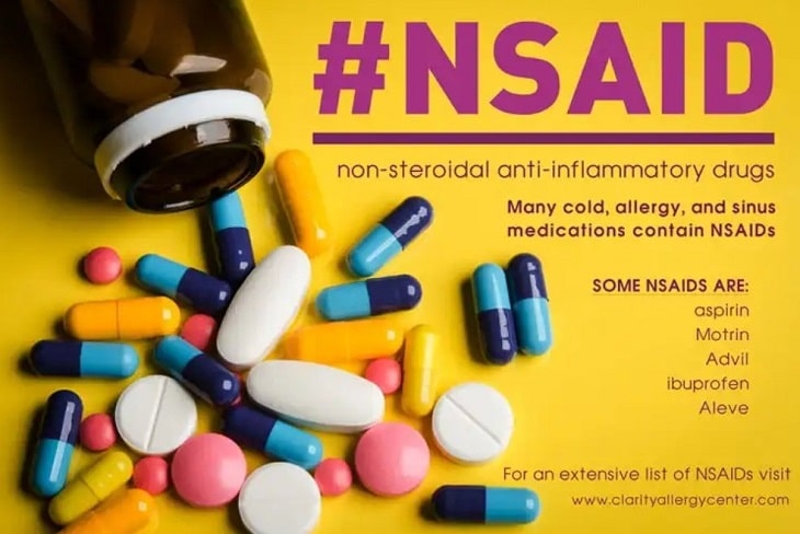 Nhóm thuốc chống viêm không steroid (NSAID) giảm nhanh cơn đau