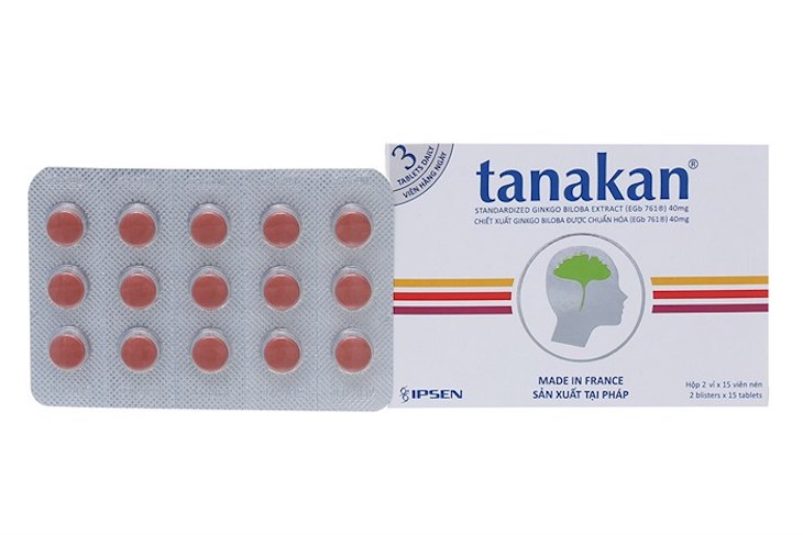 Dùng viên uống Tanakan có thể giúp bạn giảm bớt tình trạng mất ngủ kéo dài, thiếu ngủ 