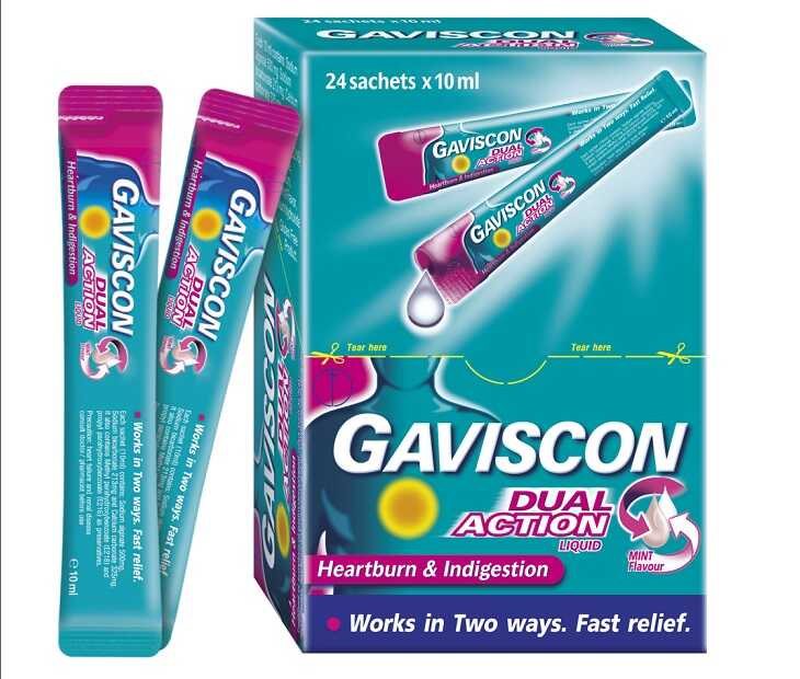 Gaviscon là thuốc dạng sữa trị bệnh dạ dày hiệu quả mà dễ uống