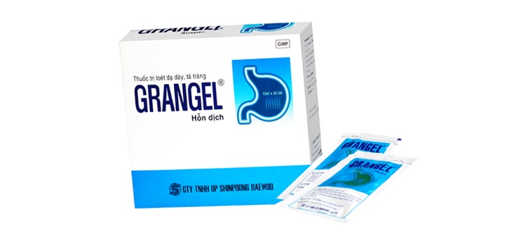 Grangel thuộc nhóm thuốc chống axit dùng được cho cả trẻ em