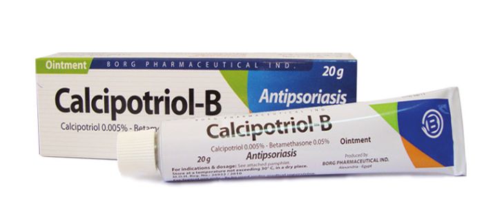 Thuốc bôi vảy nến dạng kem Calcipotriol