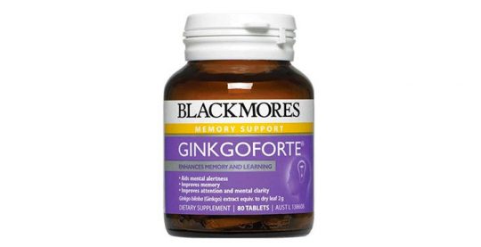 Blackmores Ginkgoforte là viên uống tăng cường hoạt động của trí não