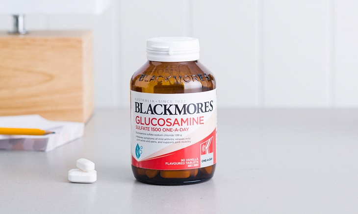 Blackmores Glucosamine 1500mg của Úc là dòng sản phẩm chức năng hỗ trợ cho người bệnh bị đau khớp
