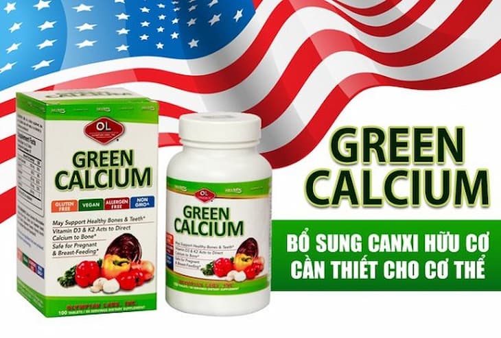 Green Calcium bổ sung hàm lượng canxi hữu cơ cần thiết cho mẹ và bé