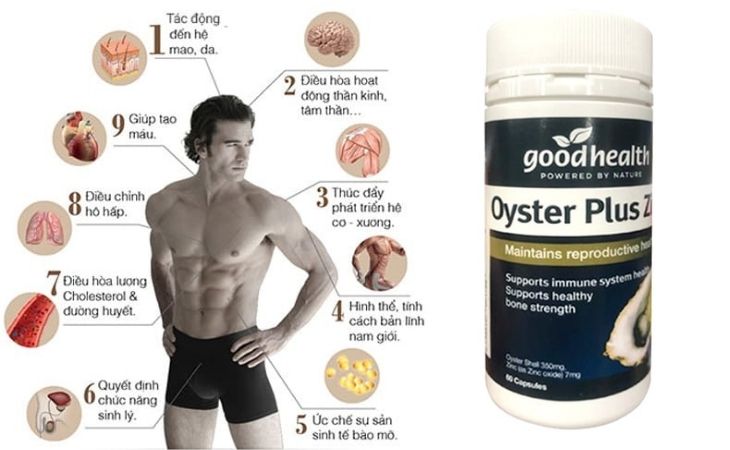 Tinh chất hàu Oyster Plus Goodhealth có nhiều ưu điểm cho người dùng