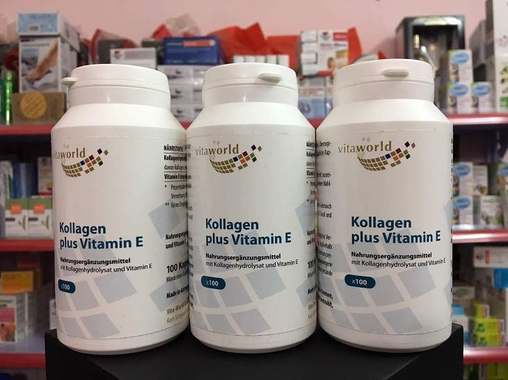 Vitaworld Kollagen Plus Vitamin E chăm sóc da từ sâu bên trong