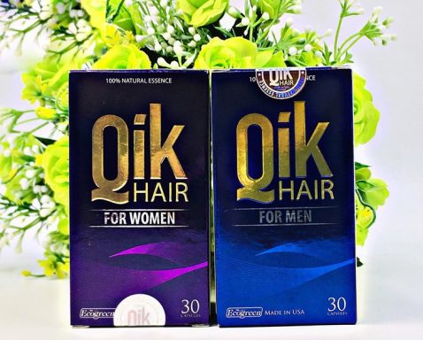 Viên uống giảm rụng tóc Qik Hair có tốt không? Giá bán bao nhiêu?