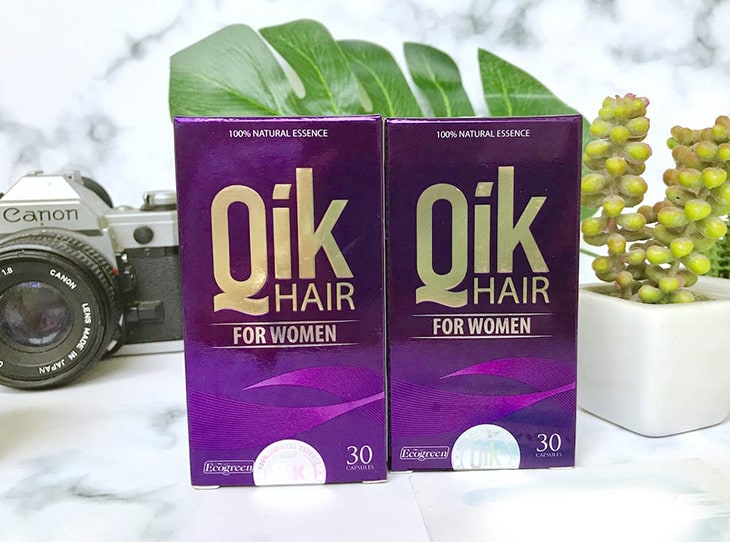 Qik Hair được bào chế chủ yếu từ các thành phần tự nhiên
