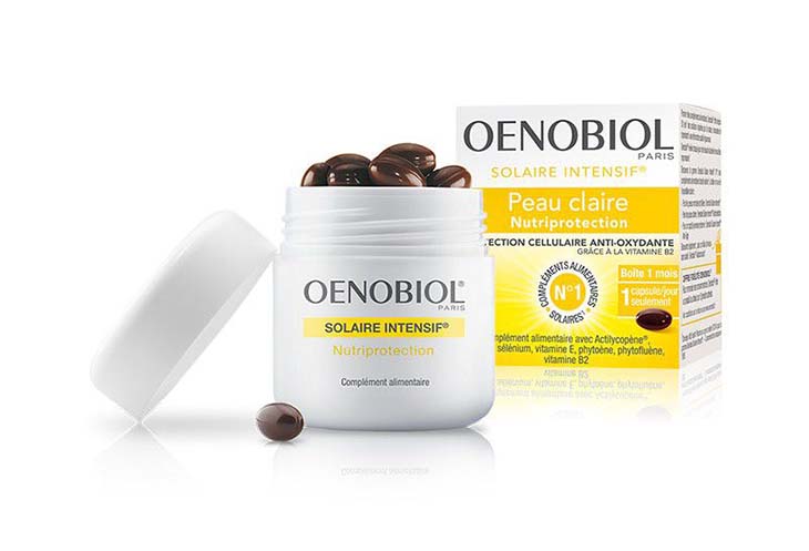 Oenobiol Solaire Intensif chứa hàm lượng lớn vitamin E thực vật nên có hiệu quả vượt trội
