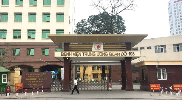 Bệnh viện Trung ương Quân đội 108 nổi tiếng là bệnh viện uy tín, chất lượng
