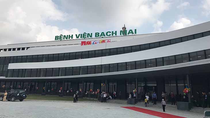 Bệnh viện Bạch Mai là cơ sở y tế đầu ngành của cả nước