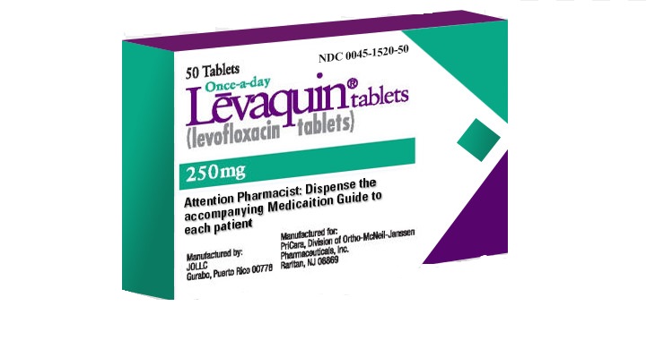 Viên uống kháng sinh Levofloxacin (Levaquin)