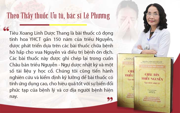 Bác sĩ Lê Phương chia sẻ về bài thuốc Tiêu xoang linh dược thang