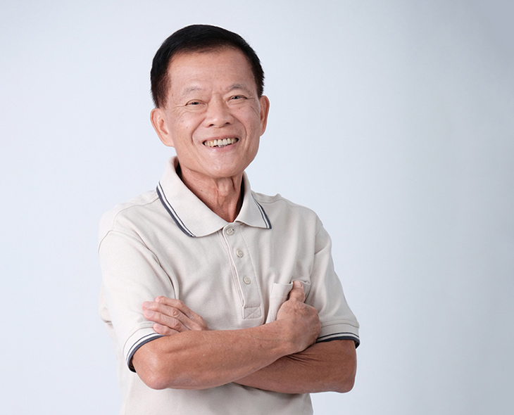 Chú Hà Văn Lai đã điều trị khỏi hoàn toàn tình trạng viêm amidan 