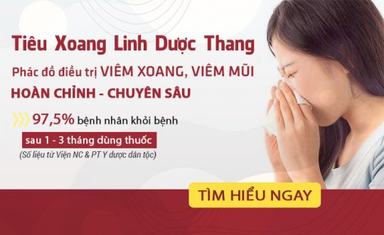 Phác đồ chữa viêm mũi xoang 3 TÁC ĐỘNG TOÀN DIỆN từ Thái Y Viện triều Nguyễn