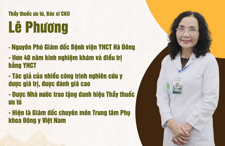 Khám cho mình là bác sĩ Lê Phương - Giám đốc chuyên môn của Trung tâm
