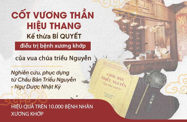 Cốt Vương thần hiệu thang - Bài thuốc bí truyền từ Ngự y triều Nguyễn