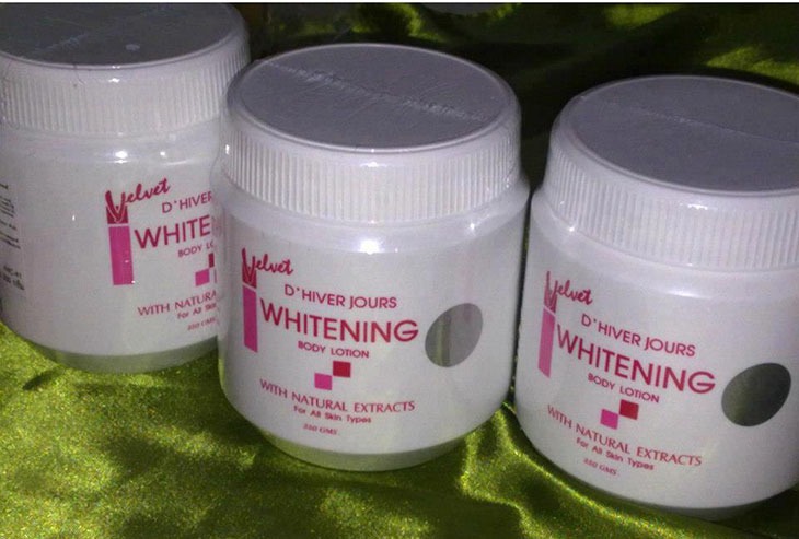 Whitening Velvet giúp da bật tone nhanh chóng