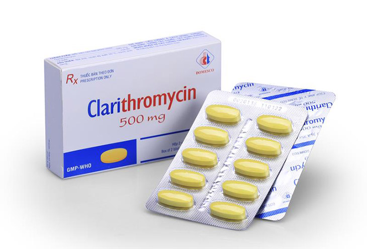 Clarithromycin 500mg cho hiệu quả kháng khuẩn, diệt vi khuẩn cao