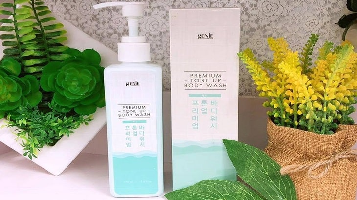 Premium Tone Up Body Wash Genie thuộc thương hiệu Genie nổi tiếng ở Hàn Quốc