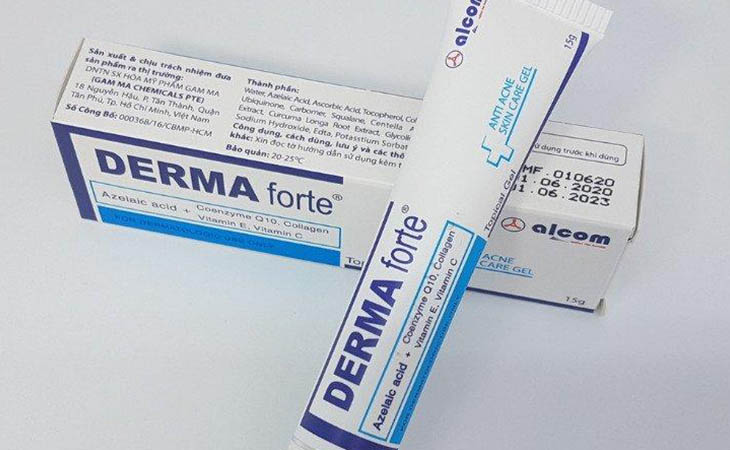 Derma Forte được bào chế ở dạng kem bôi