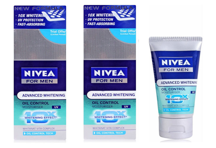 Kem Advanced Whitening Oil Control Moisturiser của Nivea For Men