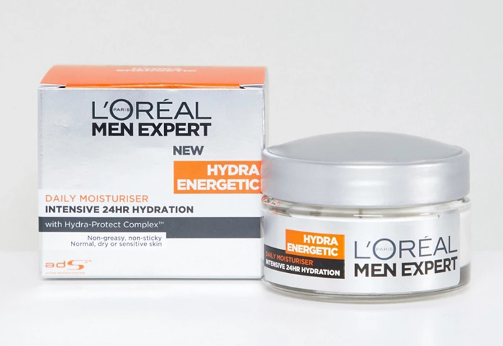 Kem dưỡng ẩm, làm trắng da mặt cho nam L'Oreal Men Expert Hydra Energetic