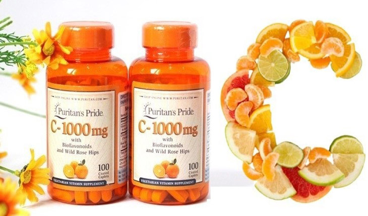 Puritan’s Pride Vitamin C dưỡng da trắng lên cấp tốc cho cả nam và nữ