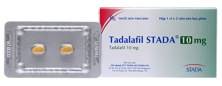 Tadalafil là hoạt chất được sử dụng phổ biến