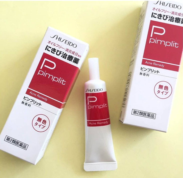 Shiseido Pimplit được chỉ định dùng để điều trị mụn trứng cá đỏ