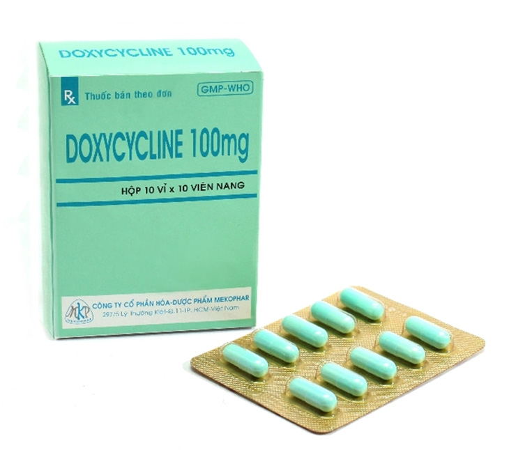 Doxycycline là một loại kháng sinh được sử dụng để trị mụn