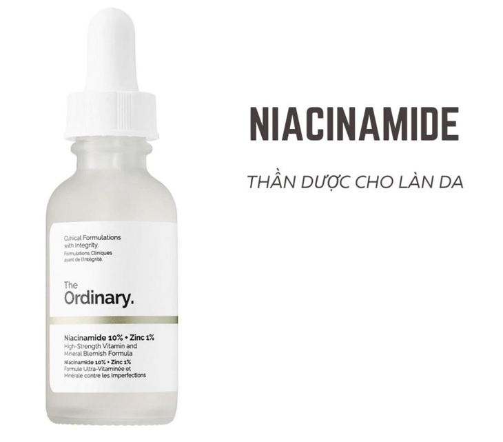 Niaciamide có khả năng bảo vệ da, giảm tình trạng viêm nhiễm