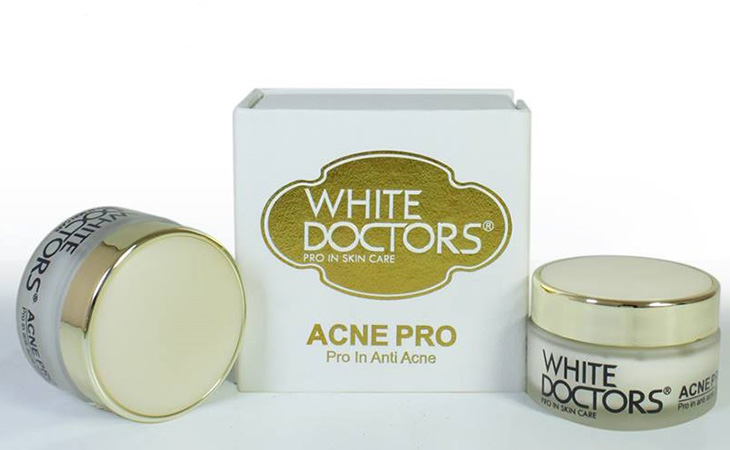 White Doctor Acne Pro được sản xuất bằng công nghệ Thuỵ Sĩ